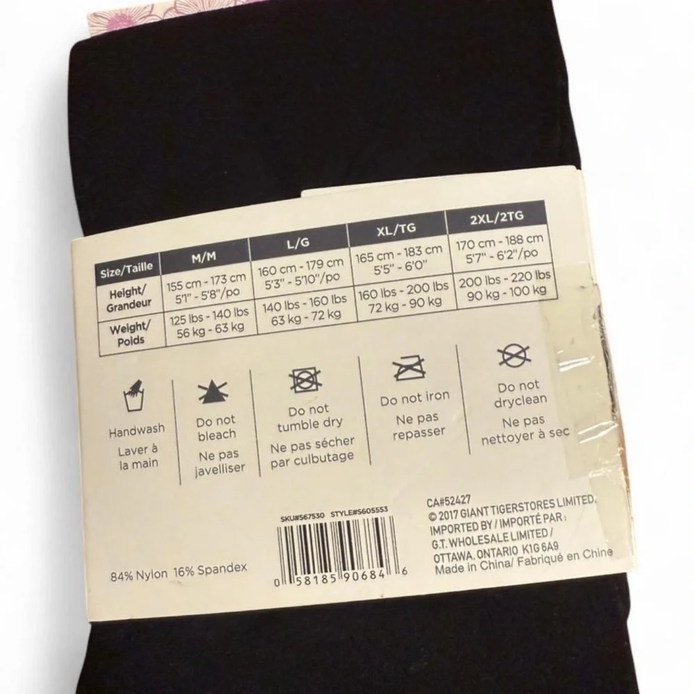Charisma Black Body-Shaping Opaque Tights